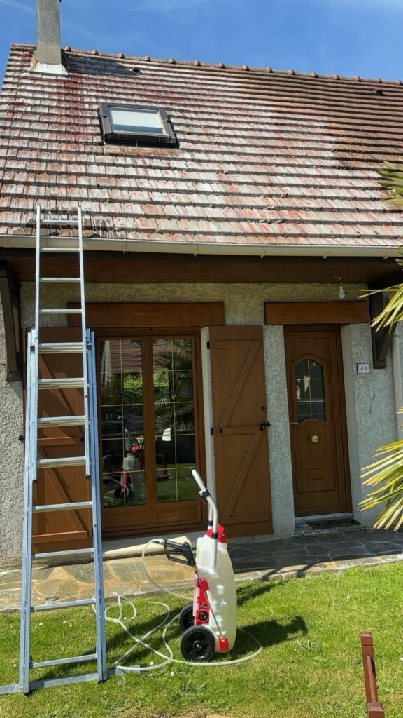 Chantier couverture, maison val-de-marnaise, L'Atelier du toit 01 Ain